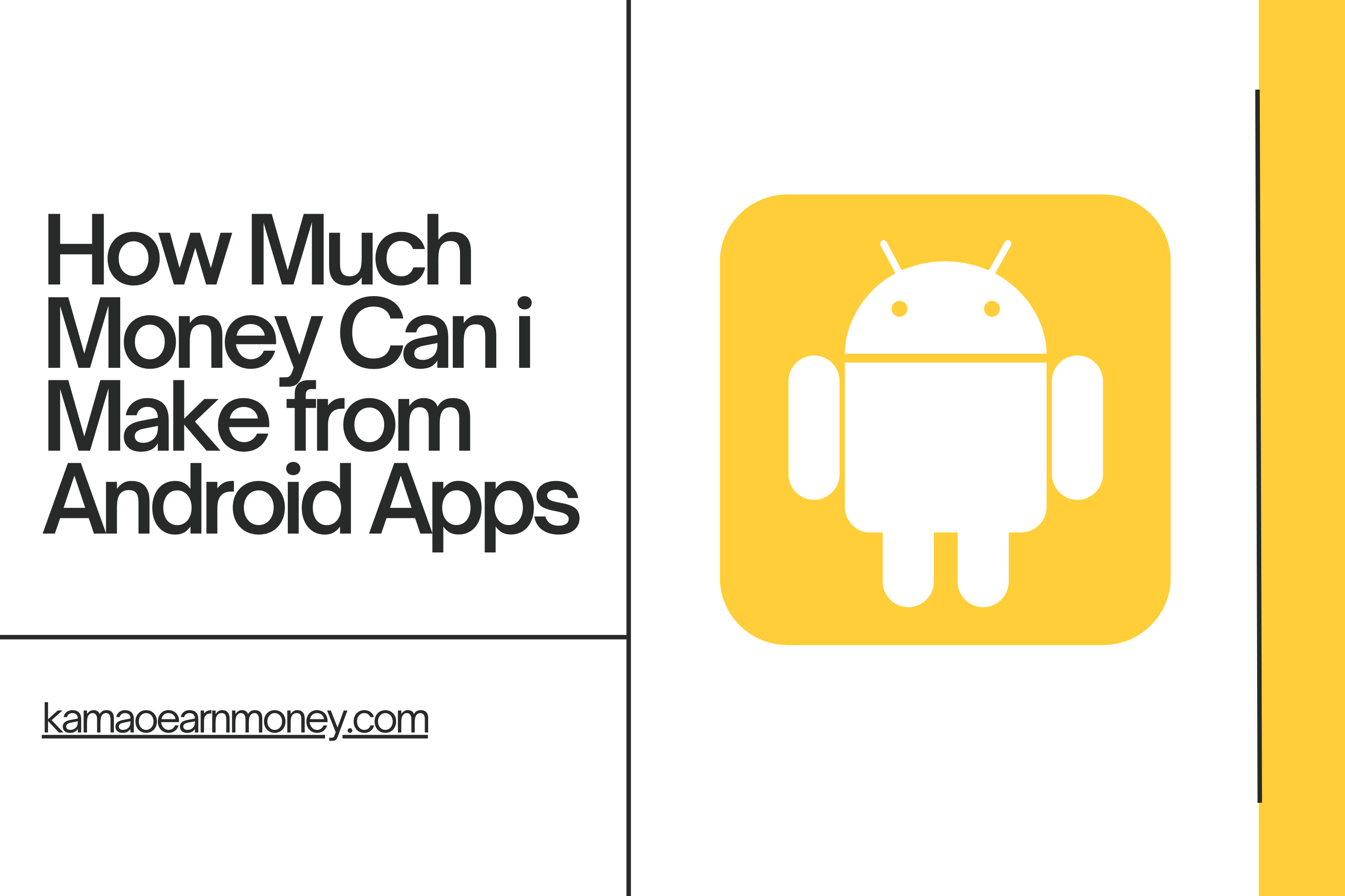 How Much Money Can i Make from Android Apps